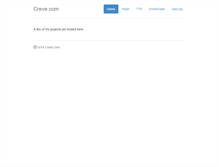 Tablet Screenshot of creve.com